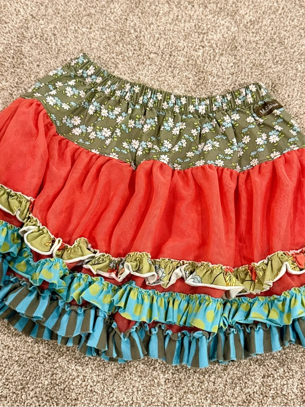 Matilda Jane Secret Fields Twirling Tulle Skirt